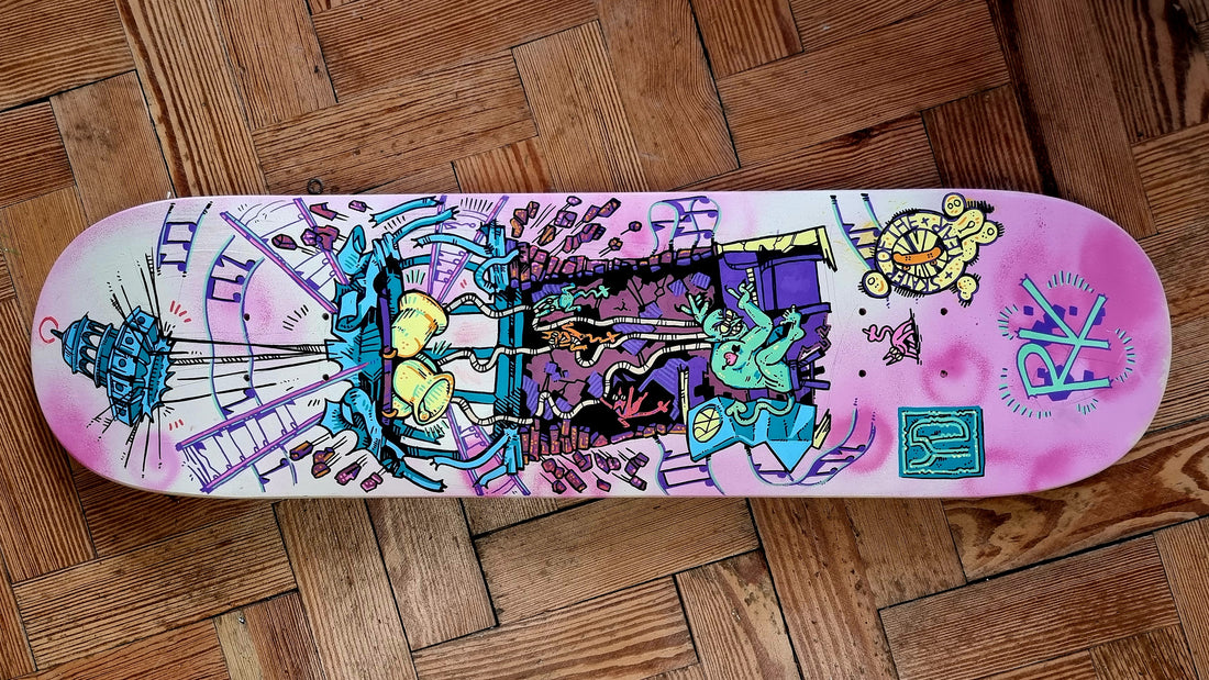Skater Of The Year winners deck.