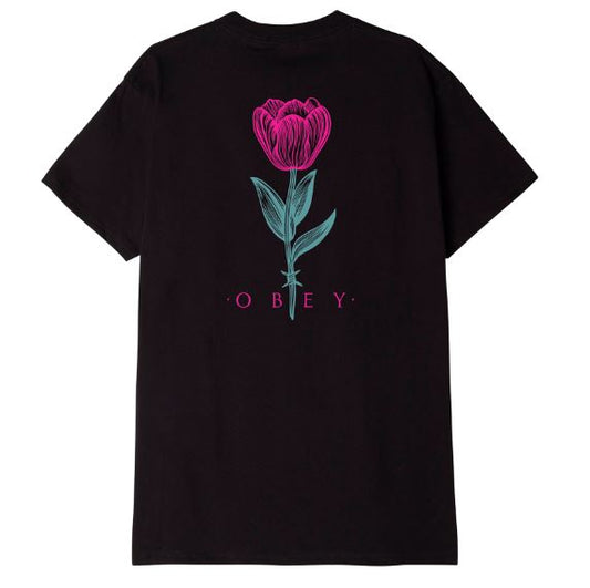 OBEY BARBWIRE CLASSIC T-SHIRT Large