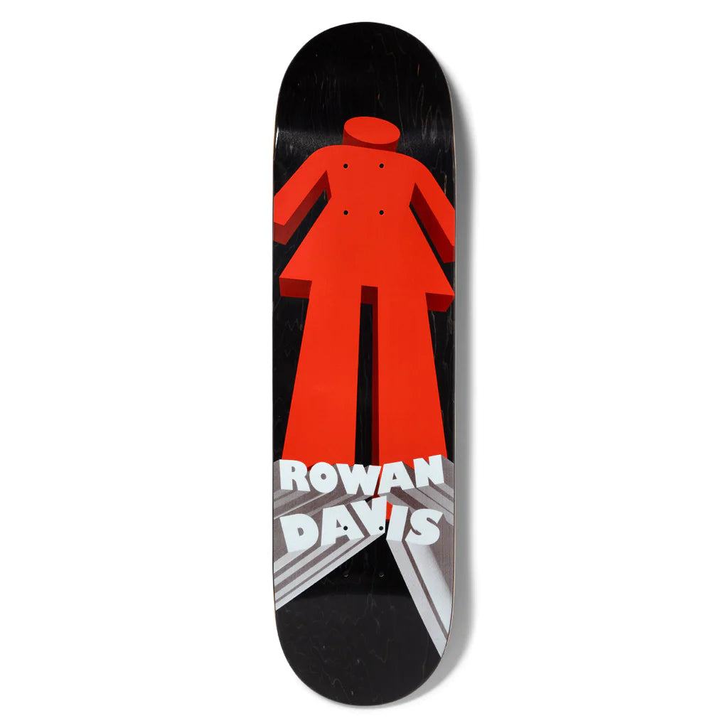 Girl Deck Herspective Rowan Davis 8.5" - 8.5", Black