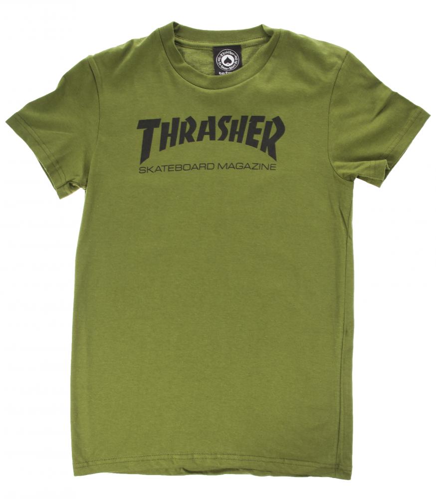 Thrasher Girls T Shirt Skate Mag Logo Medium