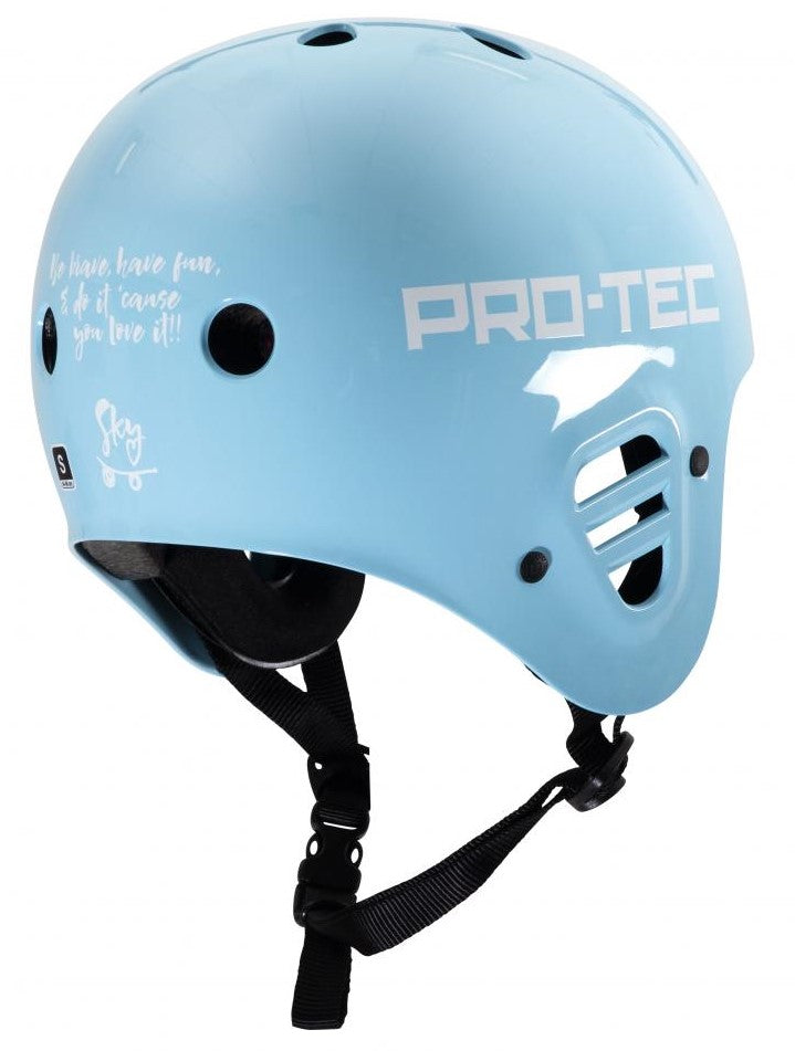 Pro-Tec Helmet Sky Brown Full Cut Small
