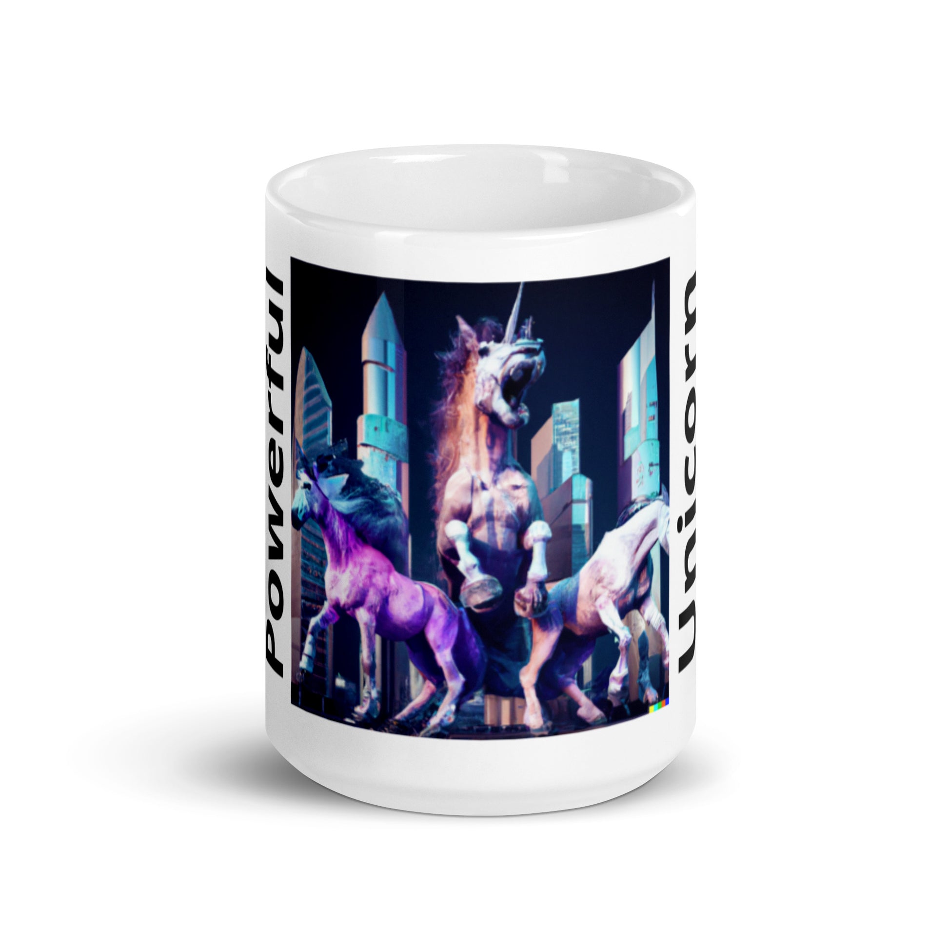 Yapple Dapple Powerful Unicorn mug